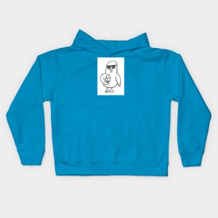 Seriously Unserious Duck Kids Hoodie